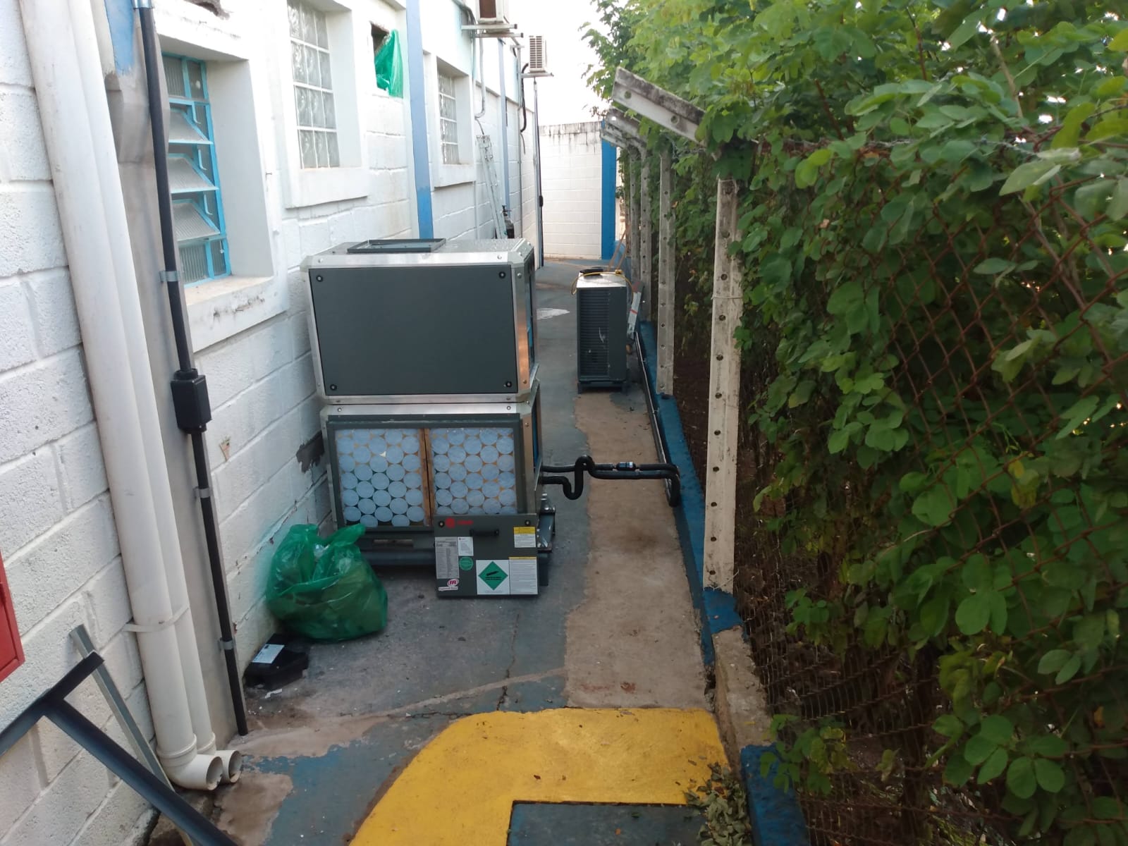 Equipamento de climatização industrial